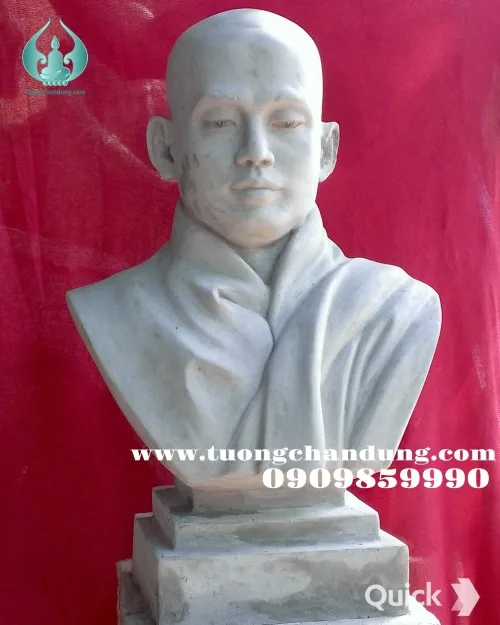 Đắp tượng chân dung xi măng