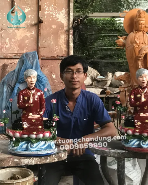 Tượng chân dung thờ 08