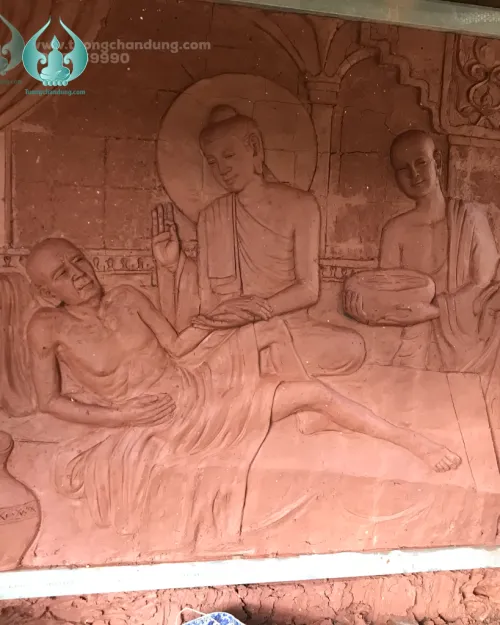 Phù điêu cuộc đời Đức phật