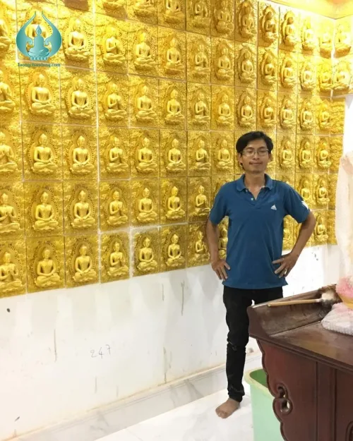 Phù điêu vạn phật