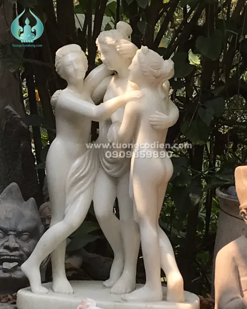 Tượng cổ điển đá trắng