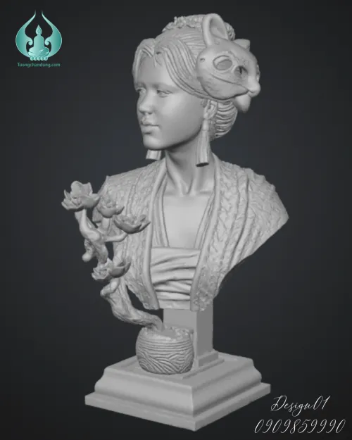 Tượng chân dung 3D