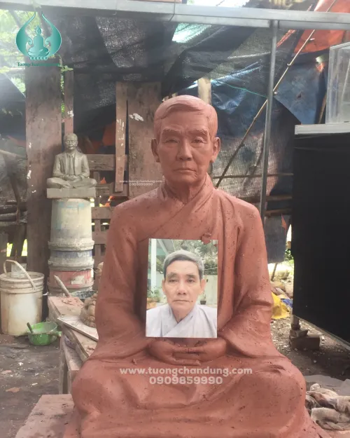 Đắp chân dung trực tiếp