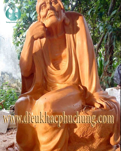 Tượng la hán xi măng